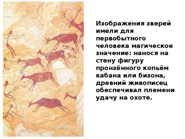 Изображать иметь. Кого изображали древние художники на рисунках почему. Пронизанное копьем изображение зверя. Почему первобытные люди изображали животных а не людей.