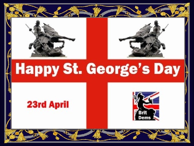 When is St George's Day? A. April 23 B. May 19 C. March 21 D. April 7 