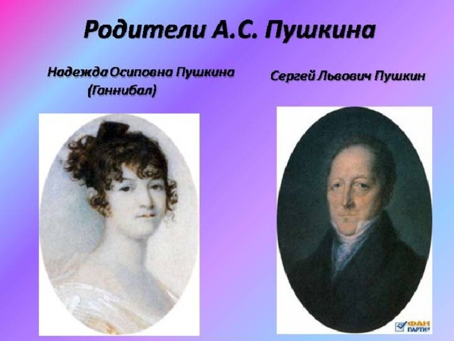  Родители Пушкина  
