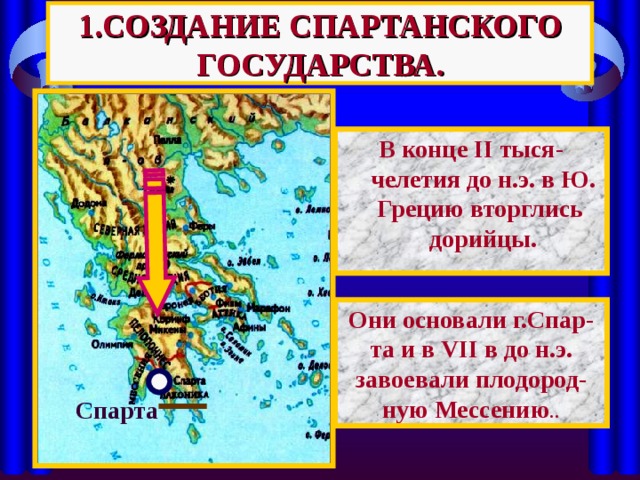 Древняя Спарта. Презентация