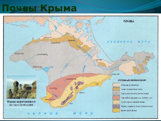 Презентация природные зоны крыма