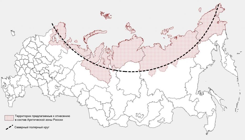 Зона крайнего севера россии. Северный Полярный круг на карте России. Полярный круг на карте России. Территория полярного круга РФ на карте. Полярный круг на территории России.