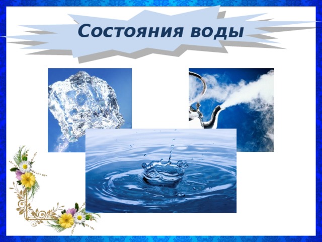 Состояния воды