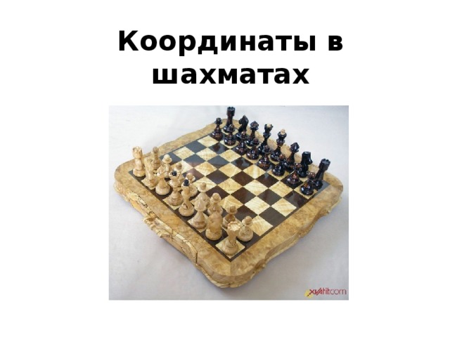 Координаты в шахматах