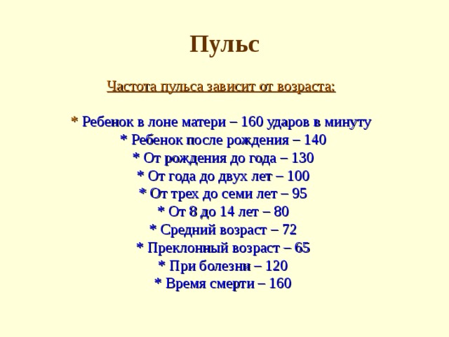 Пульс 110 у мужчин