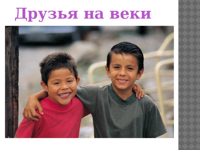Друзья на веки 