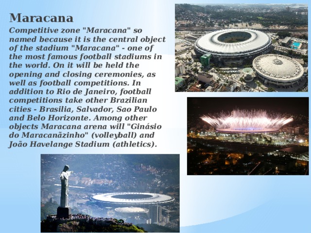 Maracana Competitive zone 