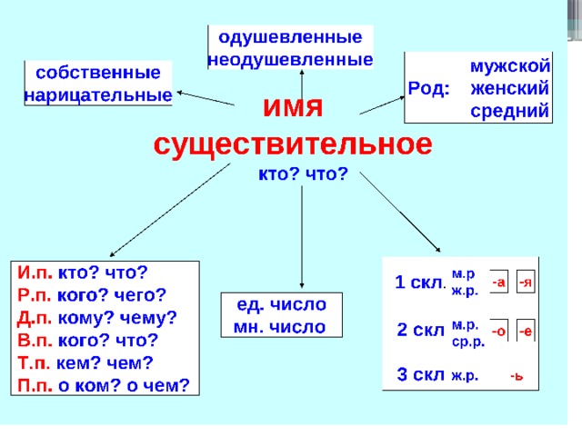 Проект про части речи