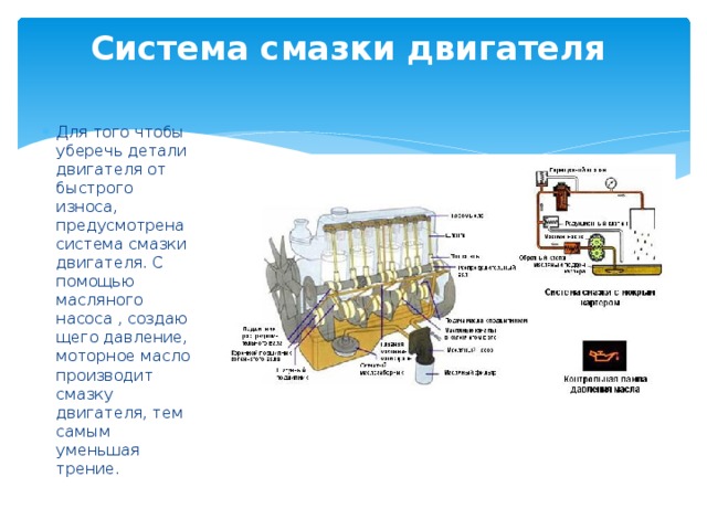 Как смазываются стенки цилиндров двигателя