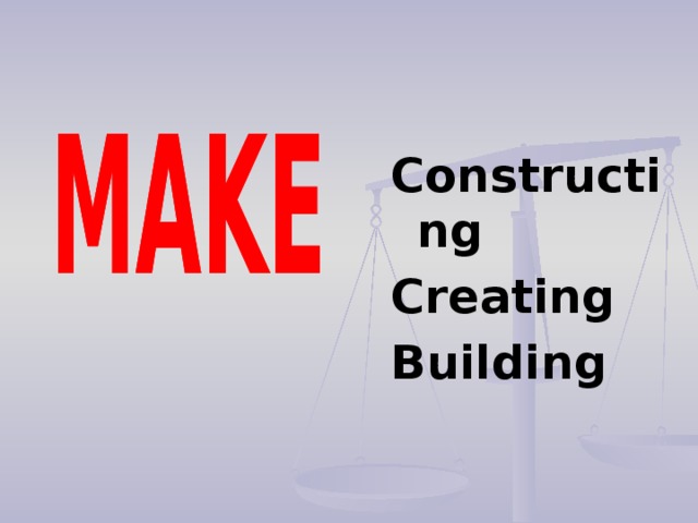 Constructing Creating Building