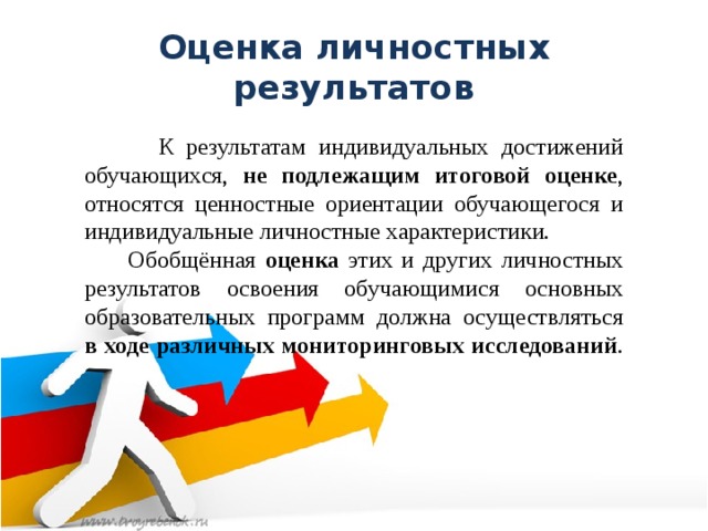 Оценка личностных результатов