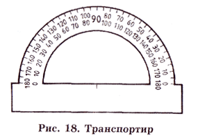 Транспортир на а4