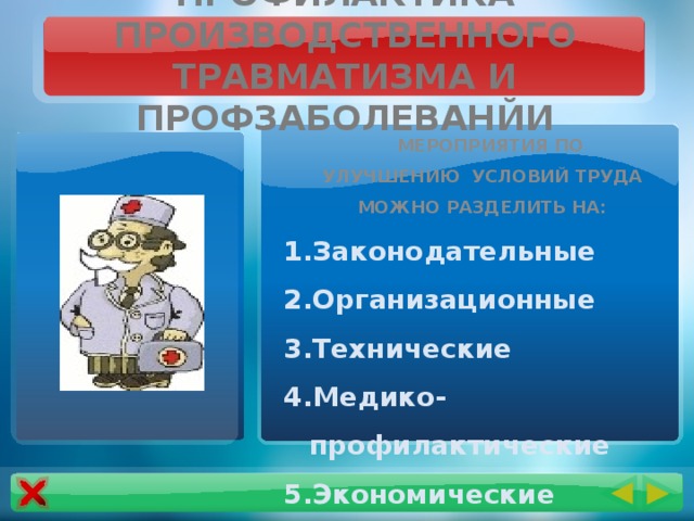 Какие медико профилактические мероприятия должен выполнять пользователь компьютера