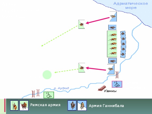 Вторая война рима с карфагеном контурная карта