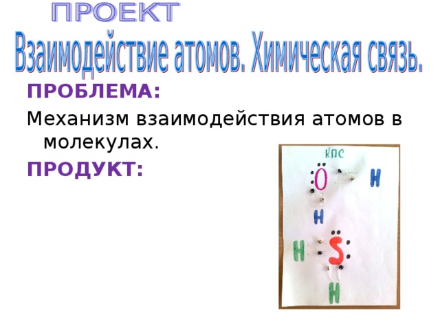 ПРОБЛЕМА: ПРОДУКТ: 