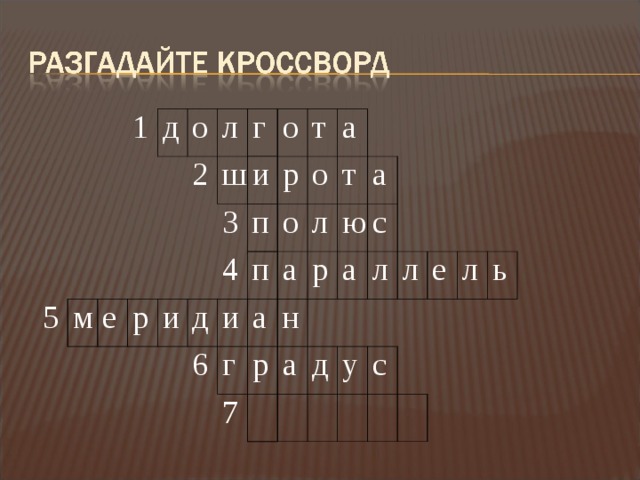 1 д 5 о м 2 л е г ш р о и и 3 т д 4 п р п 6 о а и о а г а л т р а р ю н 7 с а а л д л у е с л ь 