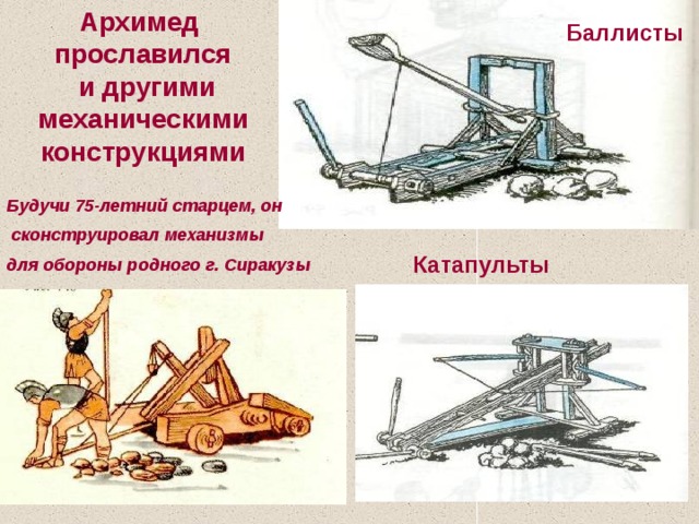 Изобретения архимеда рисунок