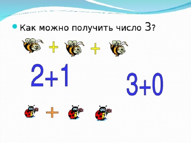 Число 3 состоит из. Цифра 3 состав числа. Состав числа 3 презентация. Как получить число 3.