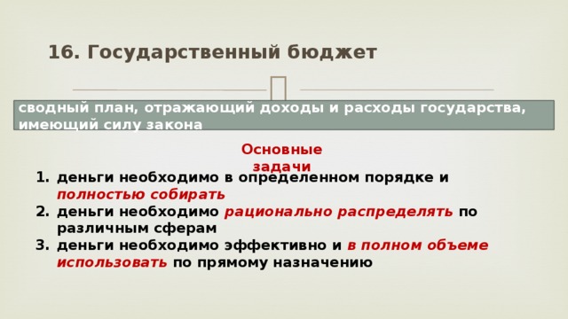 Государственный бюджет расходы государства