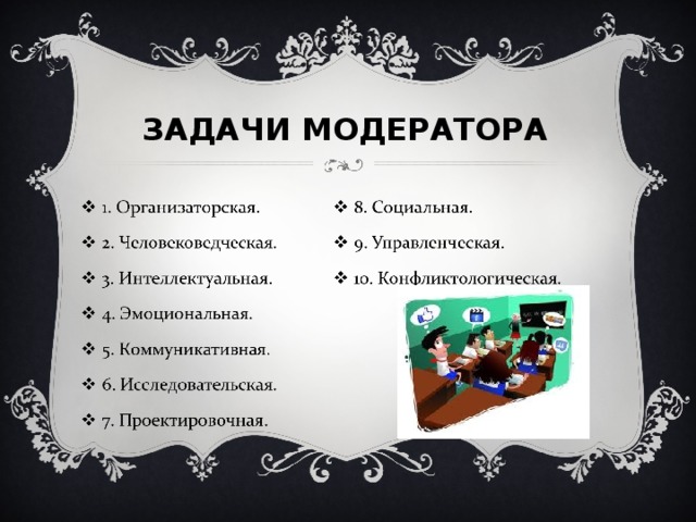 Модератор проекта это