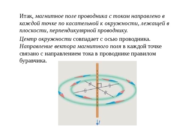 Проводник с током перпендикулярен магнитным линиям. Направление магнитного поля в окружности. Направление тока в проводниках совпадает. Направление магнитного поля совпадает с направлением. Направление линий магнитного поля совпадает с направлением.