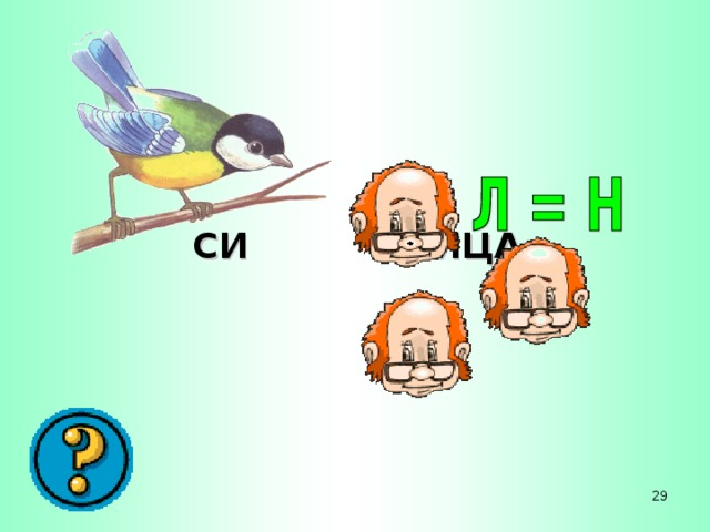 СИ НИЦА 29 