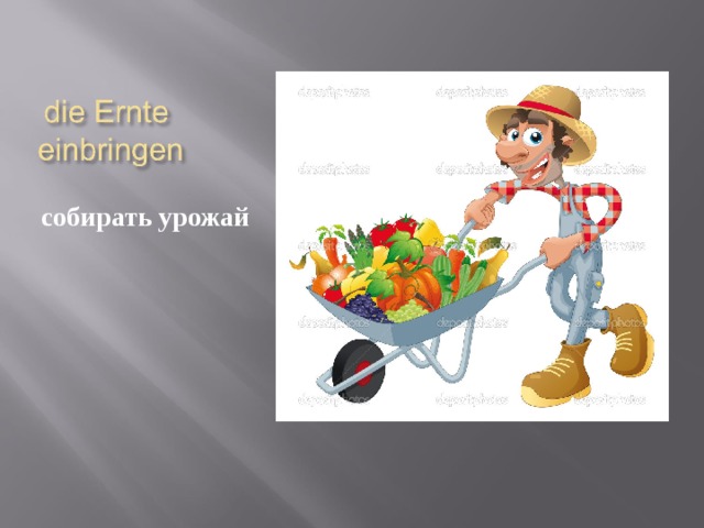  собирать урожай 
