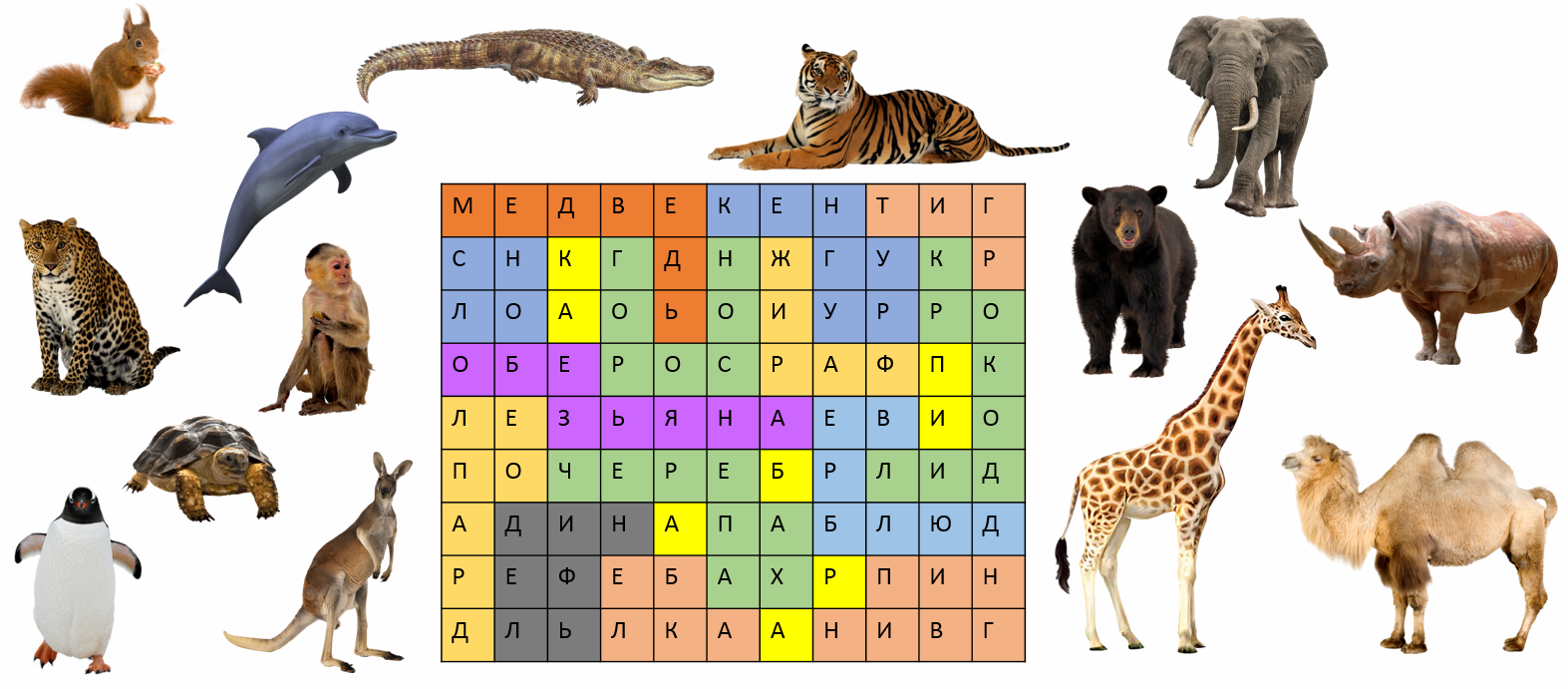 Какое название животного можно составить. Найди названия животных. Собери из букв названия животных:. Отыщи названия животных. Найди 10 названий животных.