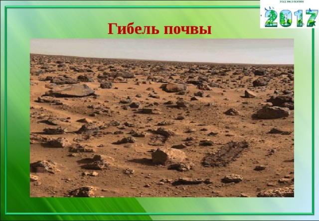 Гибель почвы 