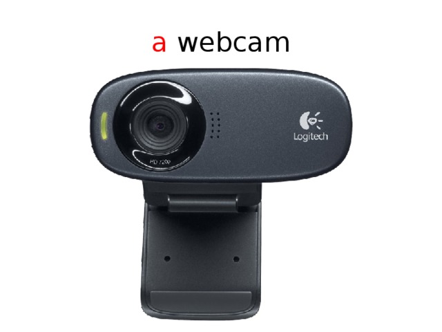 a webcam 