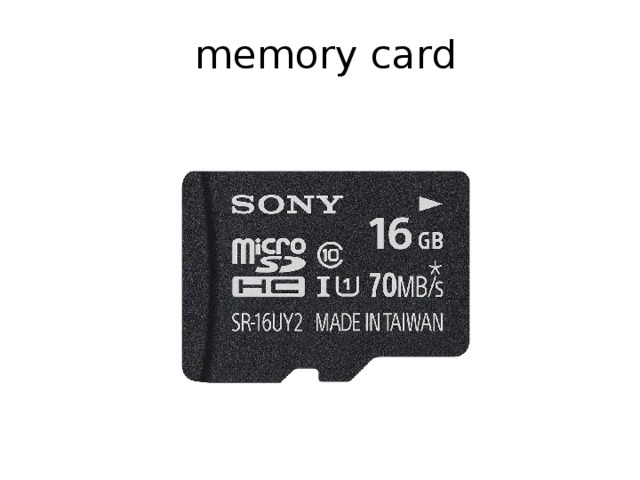 memory card 
