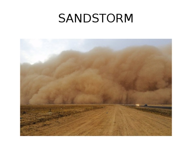 SANDSTORM 