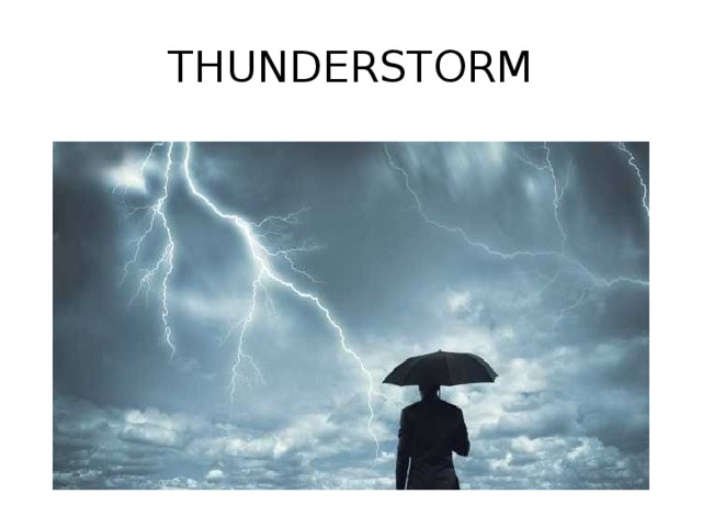 THUNDERSTORM 