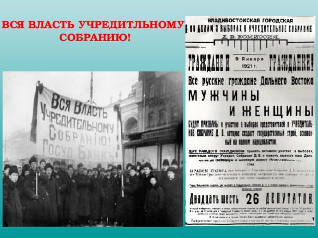 Учредительное собрание презентация