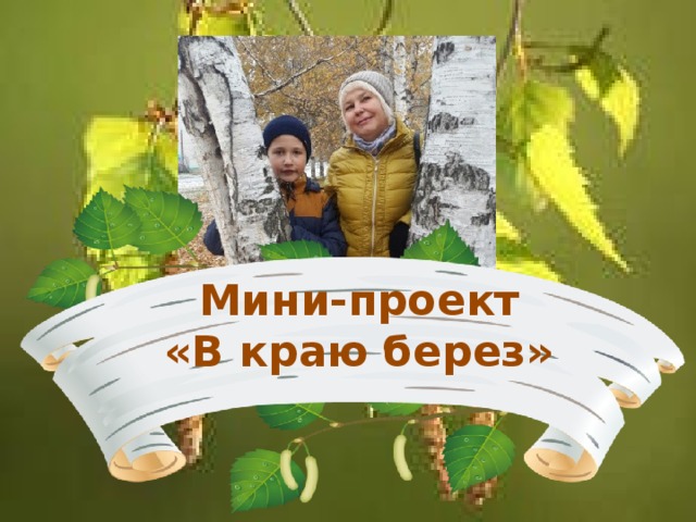 Мини-проект  «В краю берез» 