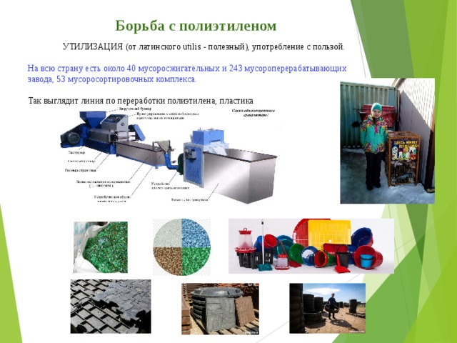 Бизнес план переработки полиэтилена