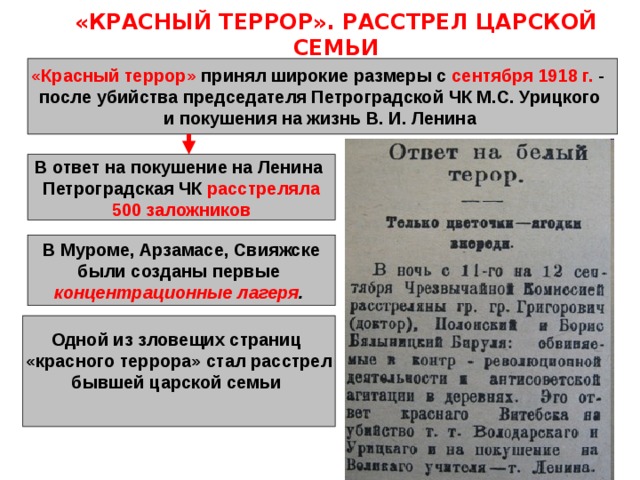 Красное событие. Красный террор расстрел царской семьи. Мероприятия красного террора. Декрет о Красном терроре. Красный террор» принял широкие Размеры после:.