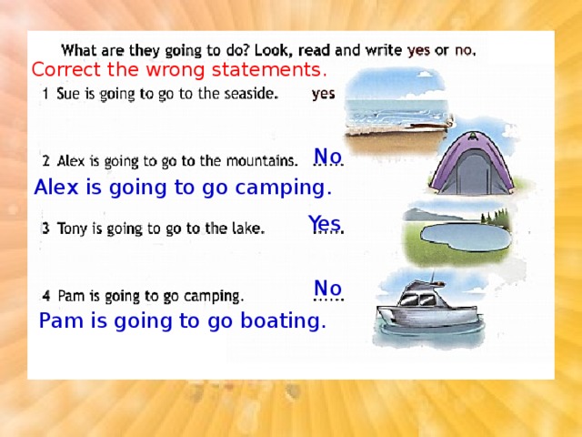 I m going to go camping