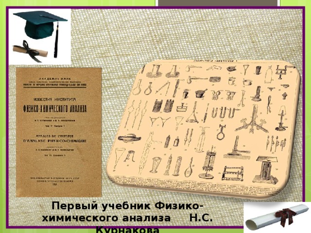 Первый учебник Физико-химического анализа Н.С. Курнакова 