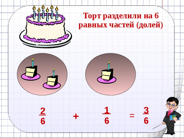 Как разделить квадратный торт на 5 частей