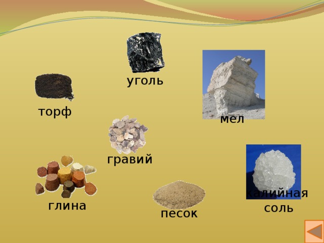 Рассмотрите образцы горных пород и заполните таблицу кварц каменная соль каменный уголь мрамор мел