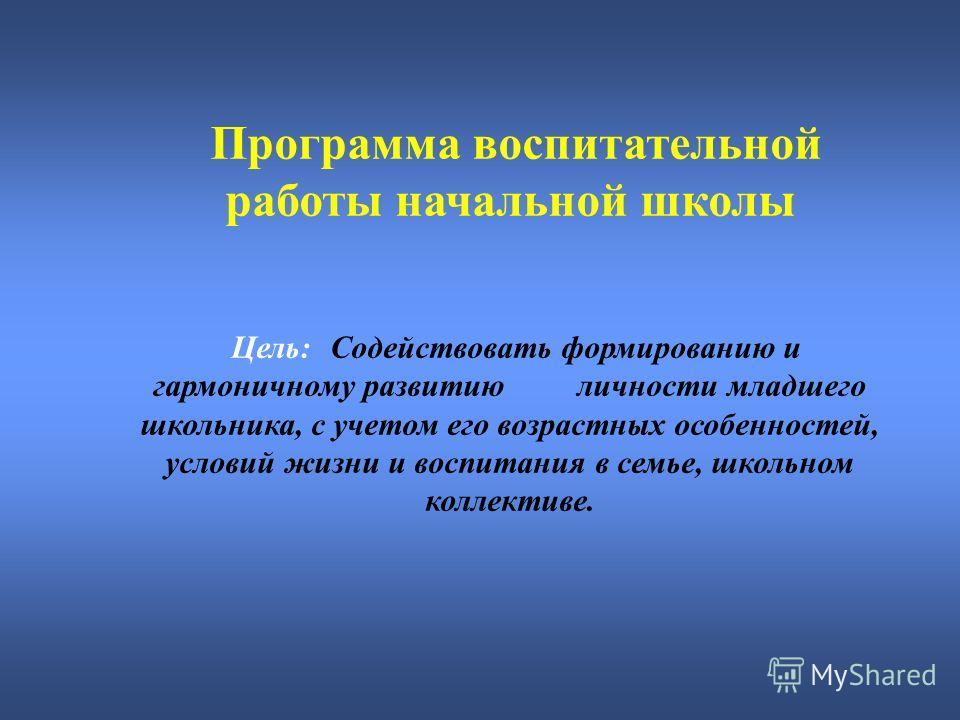 Программа воспитательной работы. Воспитательная тема школы. Воспитательные цели способствующие развитию. Наблюдение личности младшего школьника. Защита воспитательной программы школы презентация.