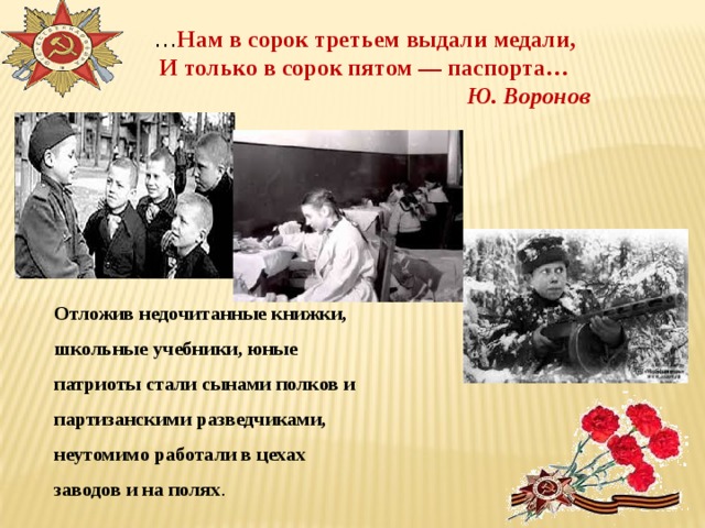Урок мужества о вов презентация