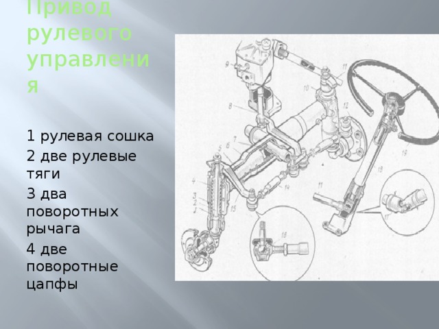 Рулевой механизм мтз 80 схема