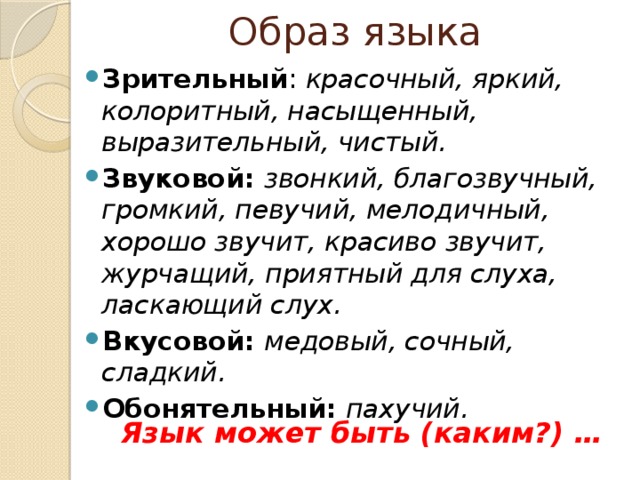 Язык образов