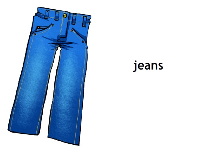 Jeans картинка для детей