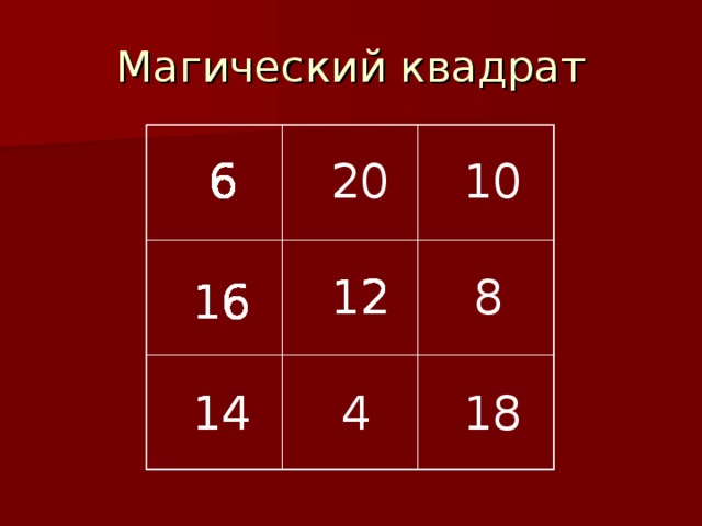 Квадрат 3 на 3