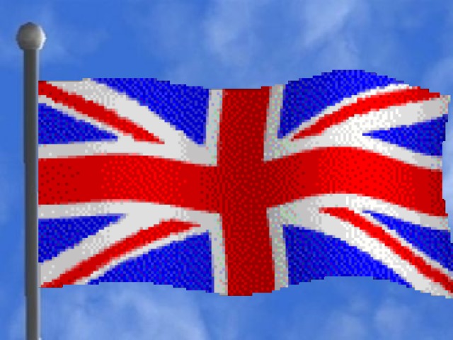 Флаг символизирует покровителей всех 4 частей Великобритании.  