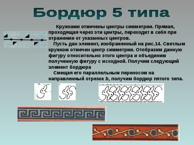 Правило узоры. Типы бордюров в геометрии. Бордюр 5 типа. Бордюры 1 типа. Бордюр типы в математике.