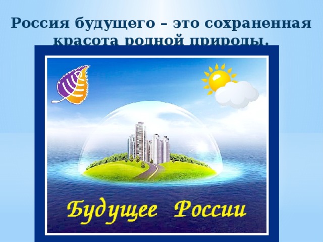 Проекты о будущем россии